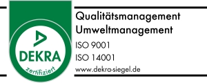 DEKRA Siegel ISO 9001 - 14001